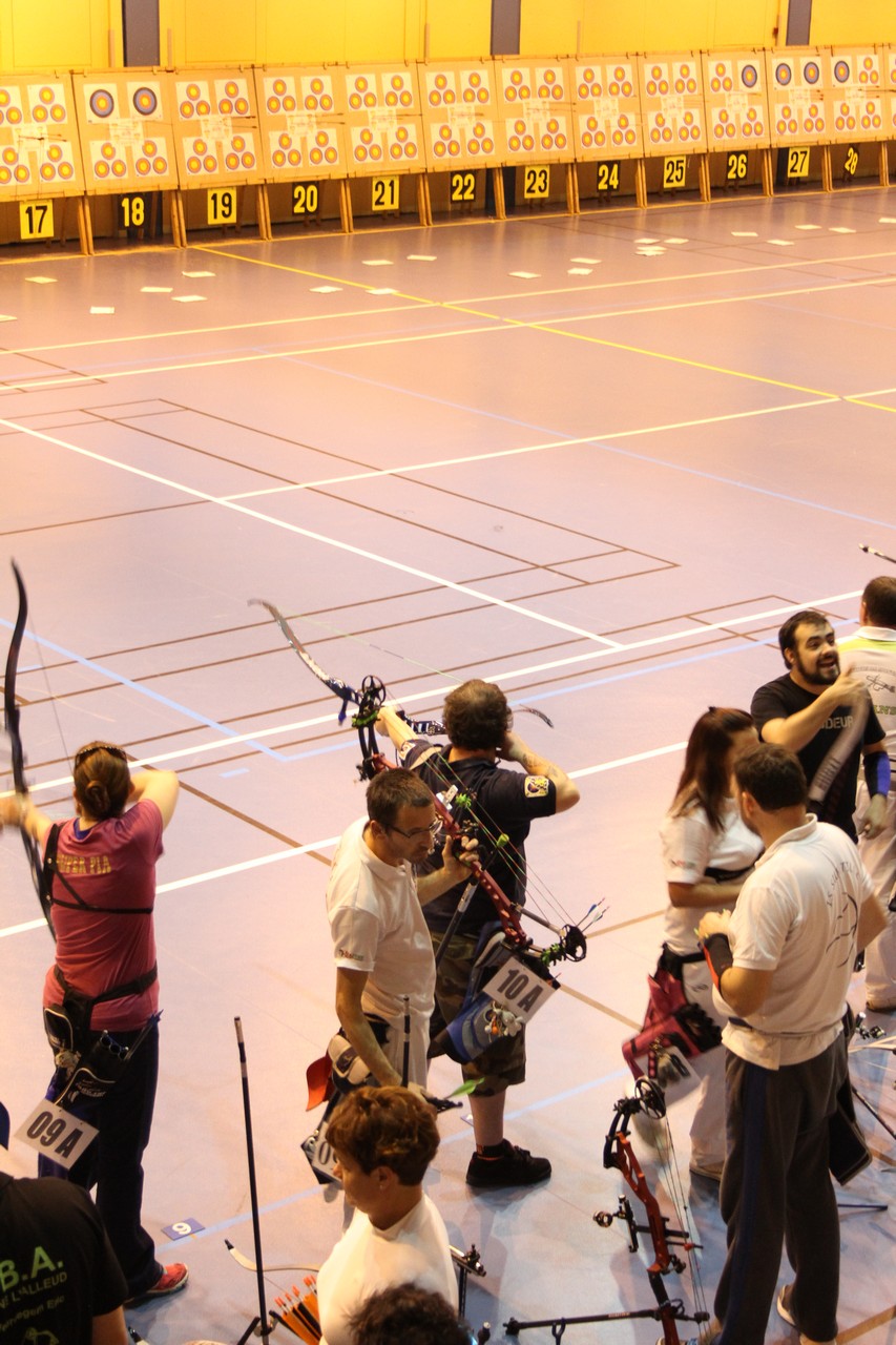 Les archers de la savoureuse au 24H internationales de Belfort 2015.